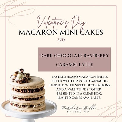 Macaron Mini Cake
