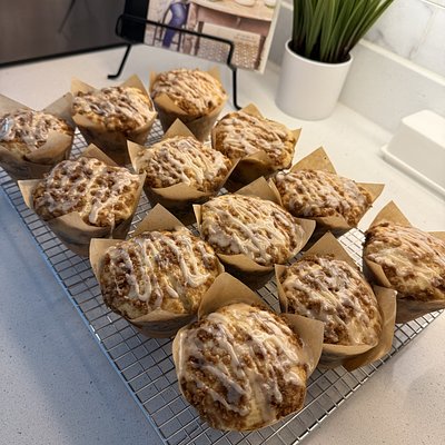 Jumbo Coffee Cake Streusel Muffin