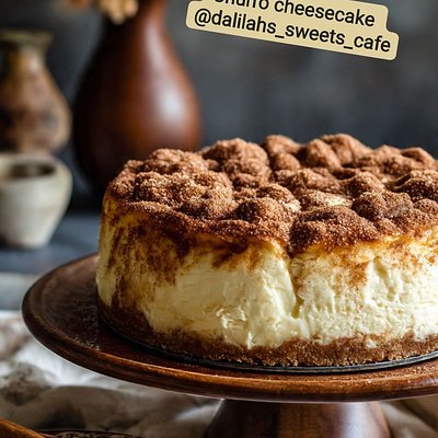 Churro Cheesecake Round