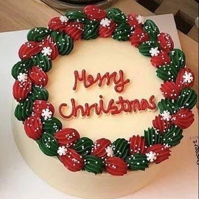 Christmas S’mores Cake