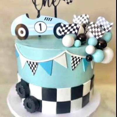 6” Smash Cake 2nd Tier Decor
