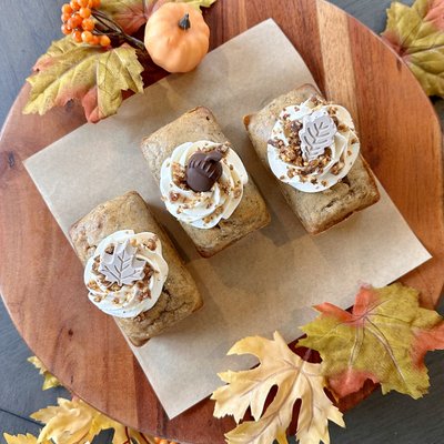 Fall Special Flavor - Mini Banana Bread Snack Loafs