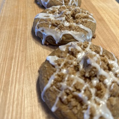 Browned Butter Pumpkin Streusel Cookie (12)