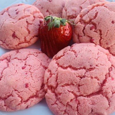 Strawberry Cookies 
