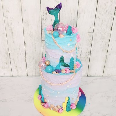 Custom 2 Tier Cake