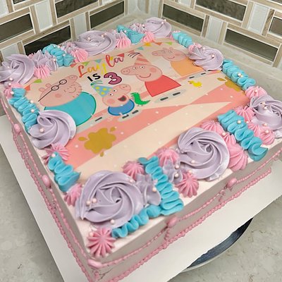 10in. Square (double layer) 