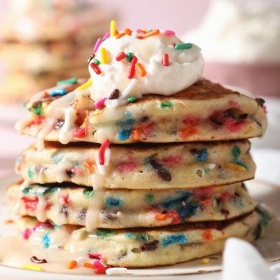 Bag Of Dry Bday Cake Pancake Mix-2 Batches
