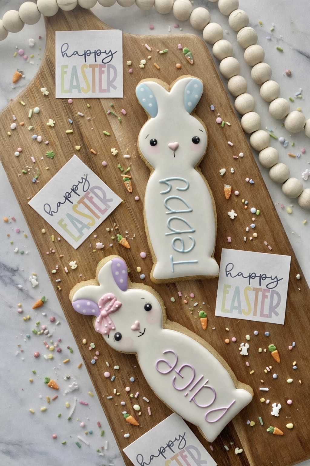 Tall Personalized Bunny 