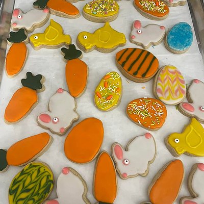 Easter Cookie Tray