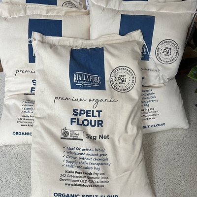 Organic Spelt Flour 5kg - Multi Origin