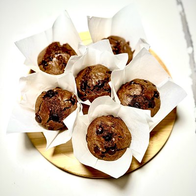 Double Chocolate Muffins 