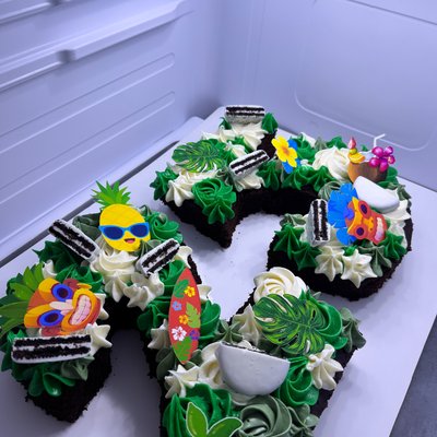 Double Digits Number Cakes 