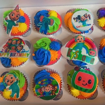 Character Themed Cupcakes 1 Dz