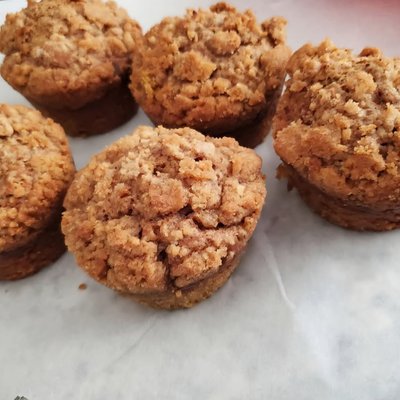 Pumpkin Spice Jumbo Muffins (4 )