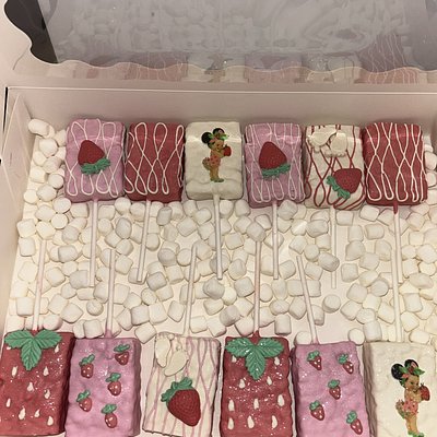 Dipped Rice Crispies 