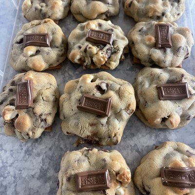 S'mores Chocolate Chip Cookies 