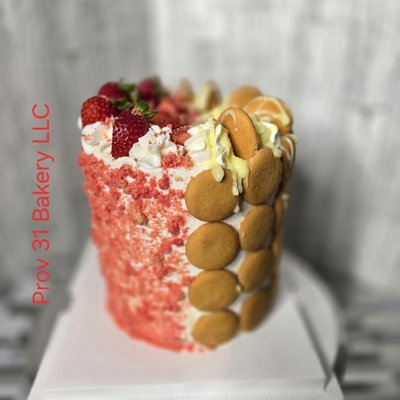 Half And Half 6 Inch Cakes