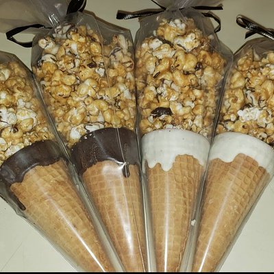 Popcorn Cones 