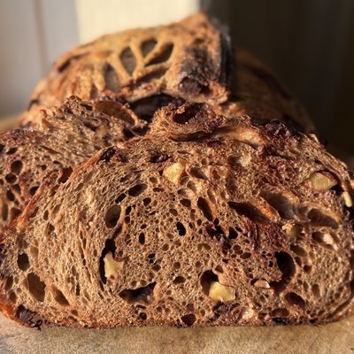 Double Trouble Chocowalnut Loaf 