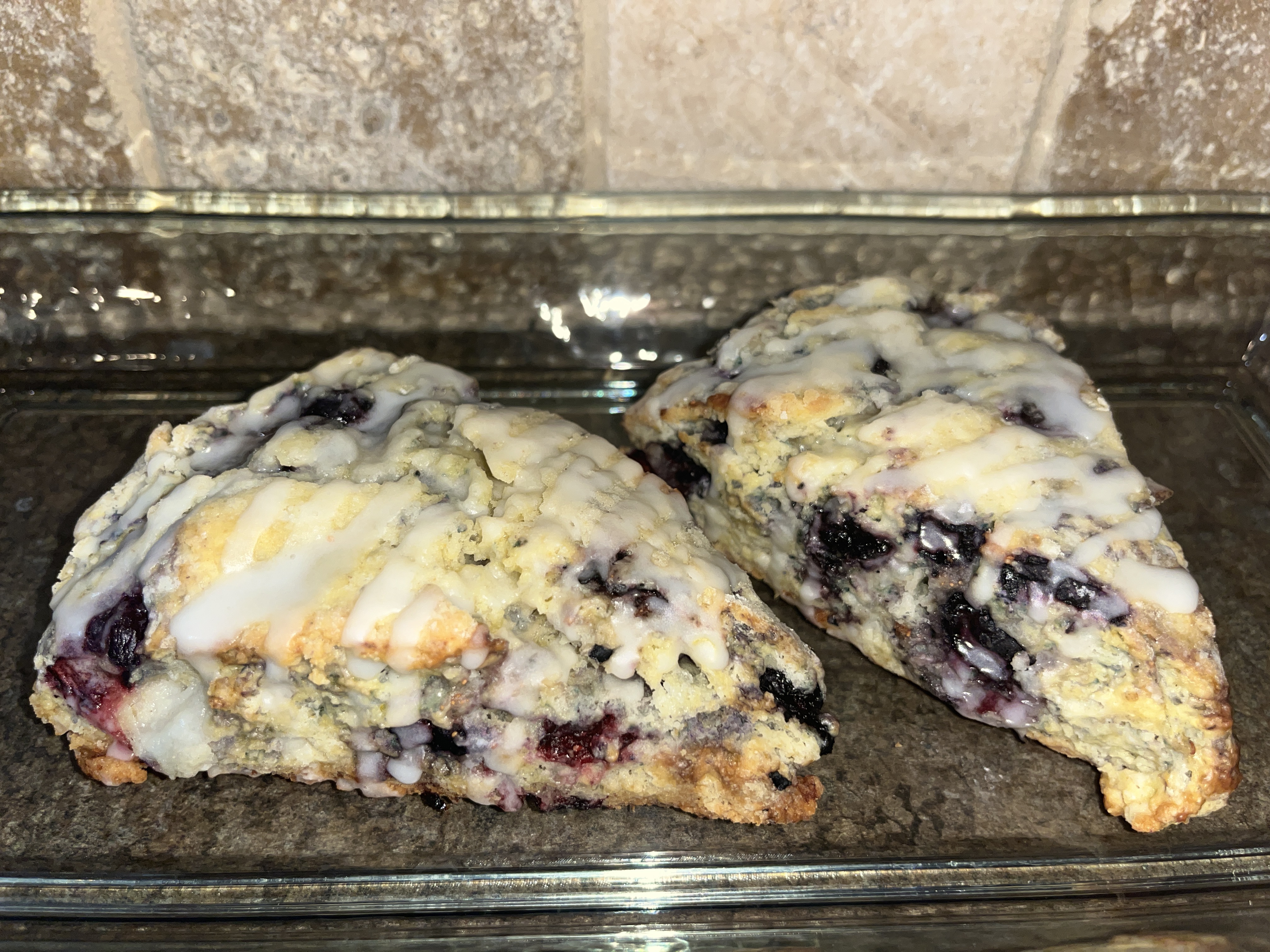 Lemon Blueberry Scones* (8)