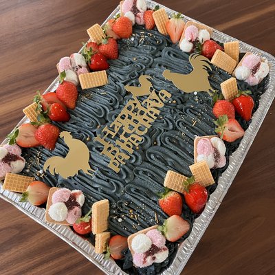 Custom Tres Leches Sheet Cake 
