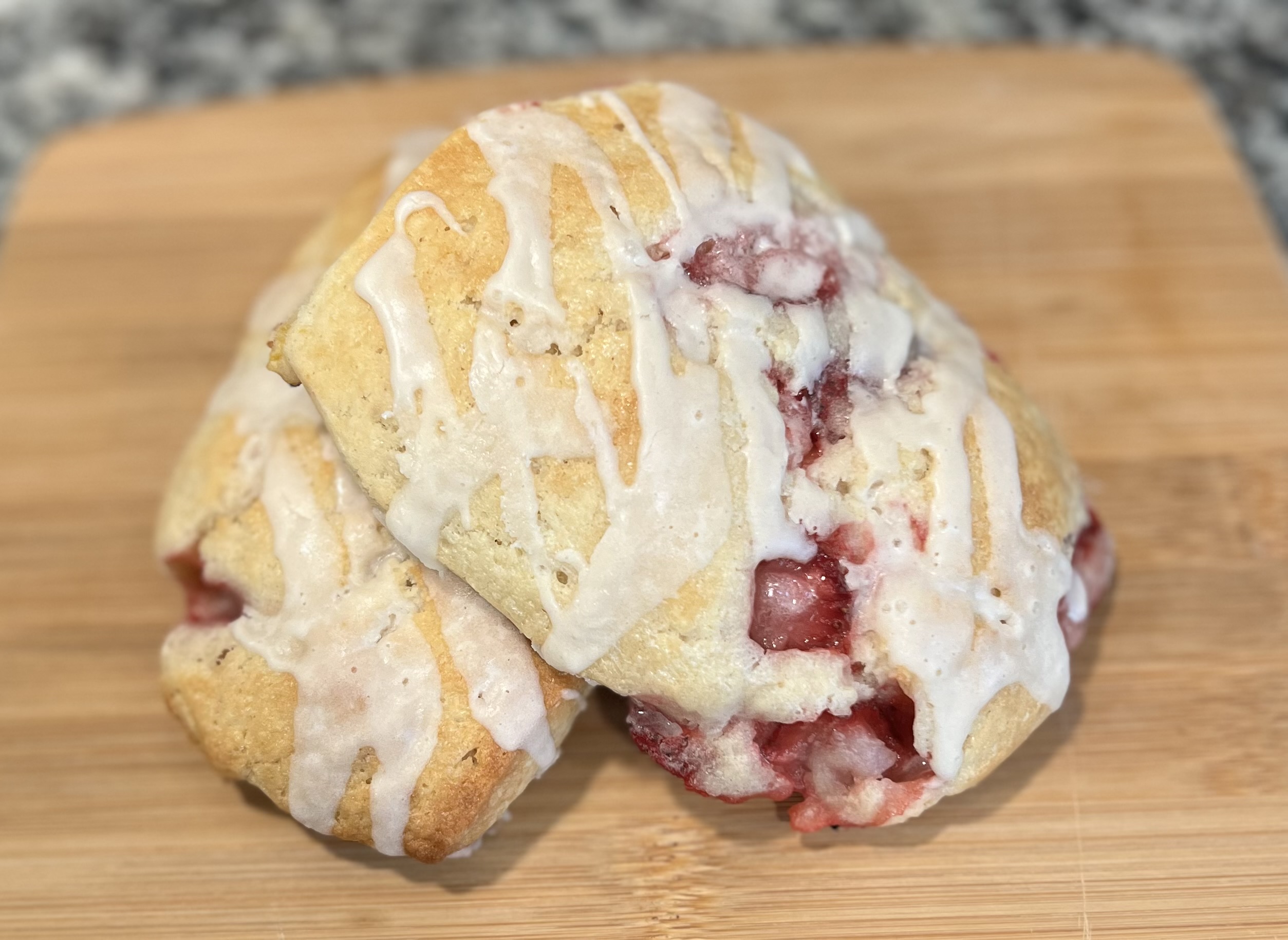Strawberry Lemon Scones (8)