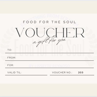 Gift Certificate For The Sourdough Club