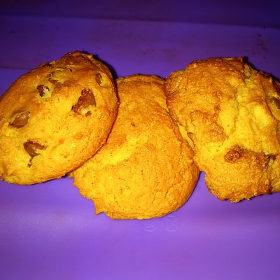 Banana Chocolate Chip Cookies 