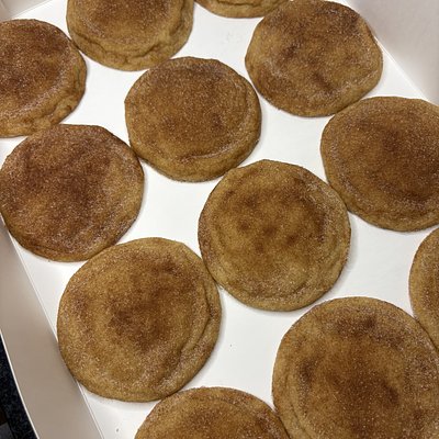 Traditional Snickerdoodle Cookies - DOZEN