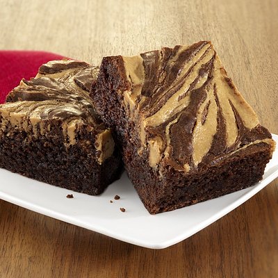Peanut Butter Swirl Brownies 1 Dozen