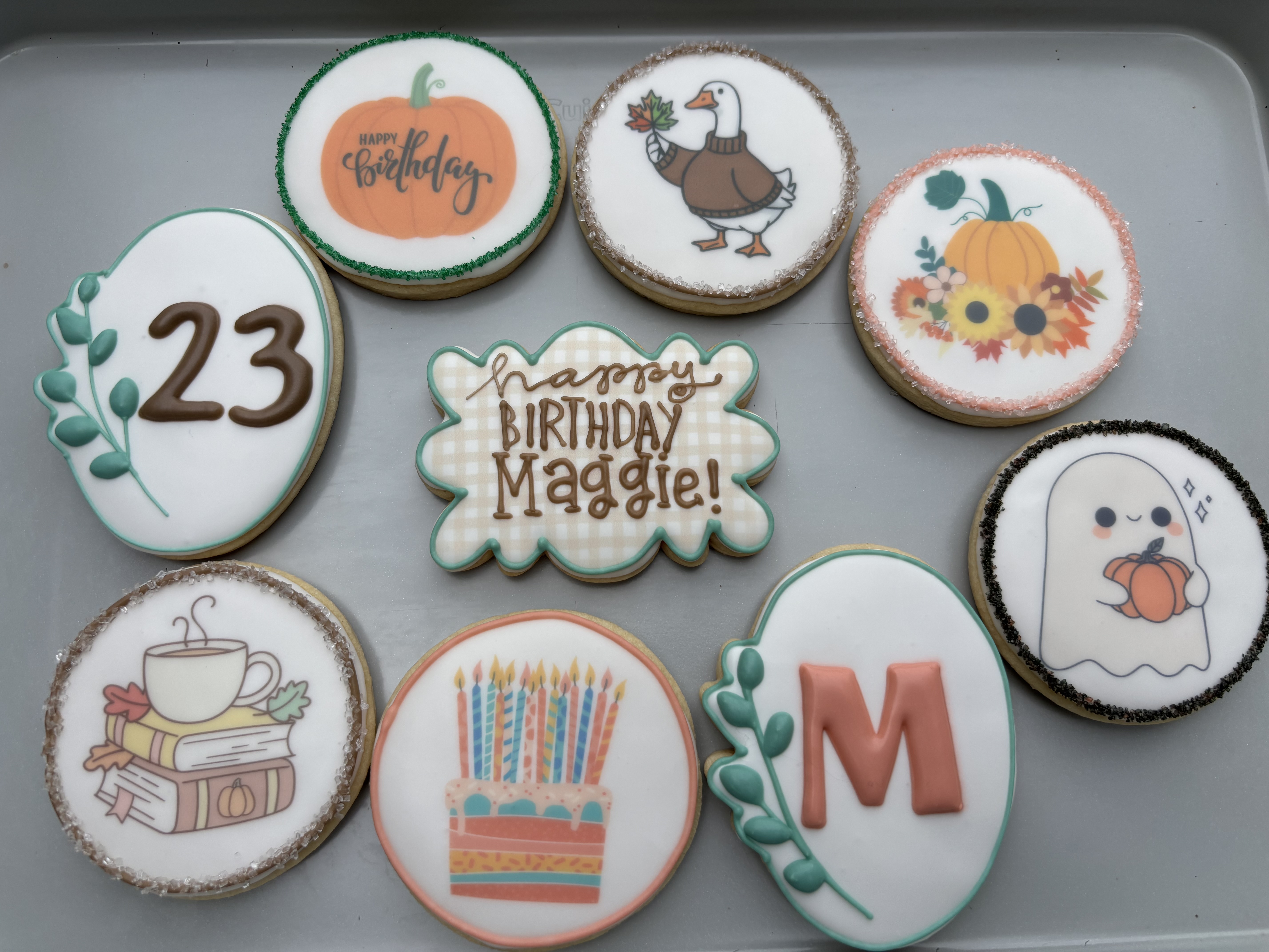 Custom Sugar Cookies (printed)