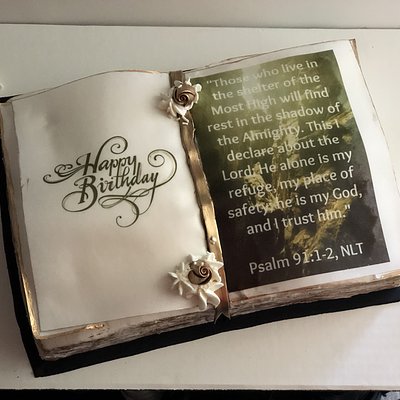 Book / Bible Cake