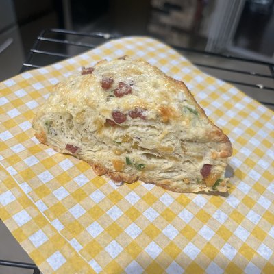 Bacon Cheddar Scone