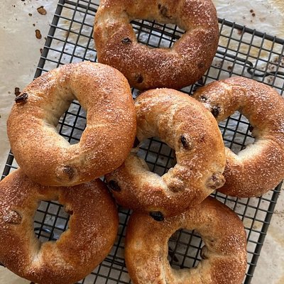 Cinnamon Raison Bagels 