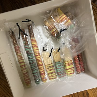 Chocolate Dipped Graham Crackers
