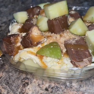 Apple Cheesecake salad 