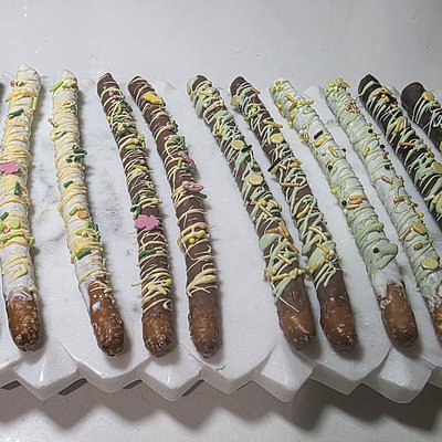 Pretzels Rods - Hand-Dipped