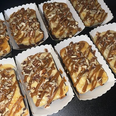 Turtle Brownie Cheesecake (8x8) Or 6 Bars 
