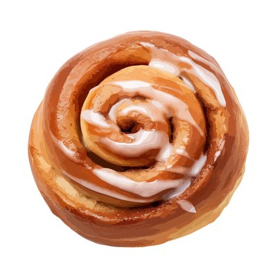 Single Cinnamon Roll 
