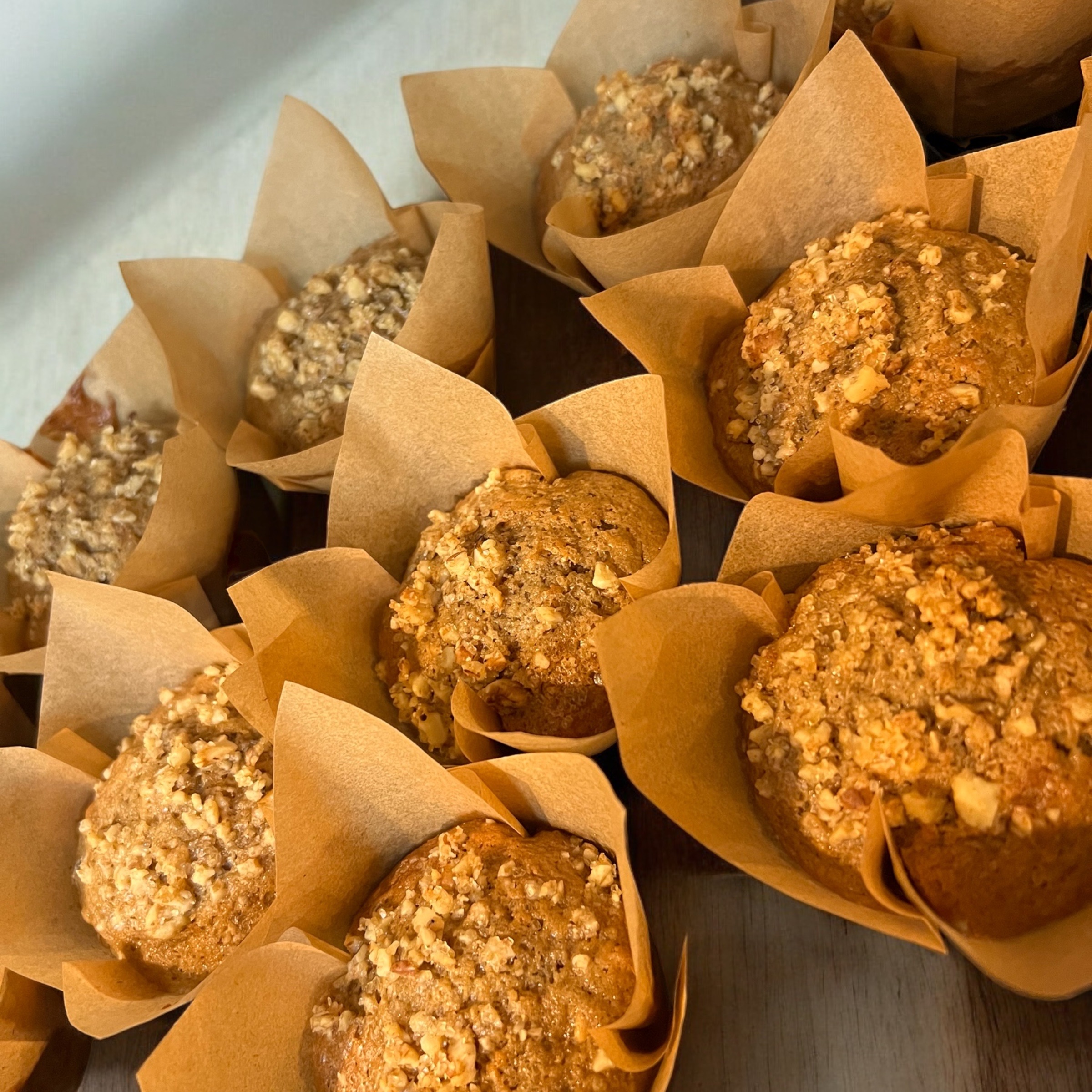 Banana Nut Crunch Muffins 