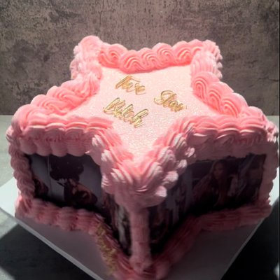 Star cake 8in