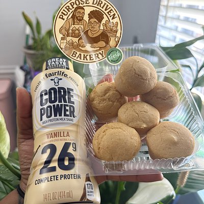 Vanilla Protein Muffins (1 Dozen) 