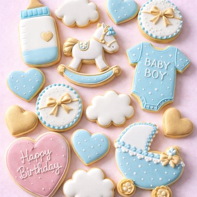 MIXED DETAIL COOKIE SET