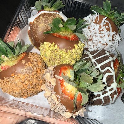 Chocolate Dipped Fruit