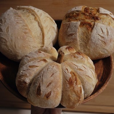 Sourdough Flight (3 Small Boules)