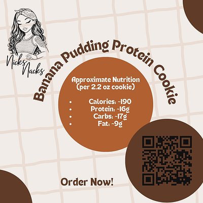 Protein Banana Pudding Cookie