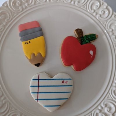 Back To School Cookies 