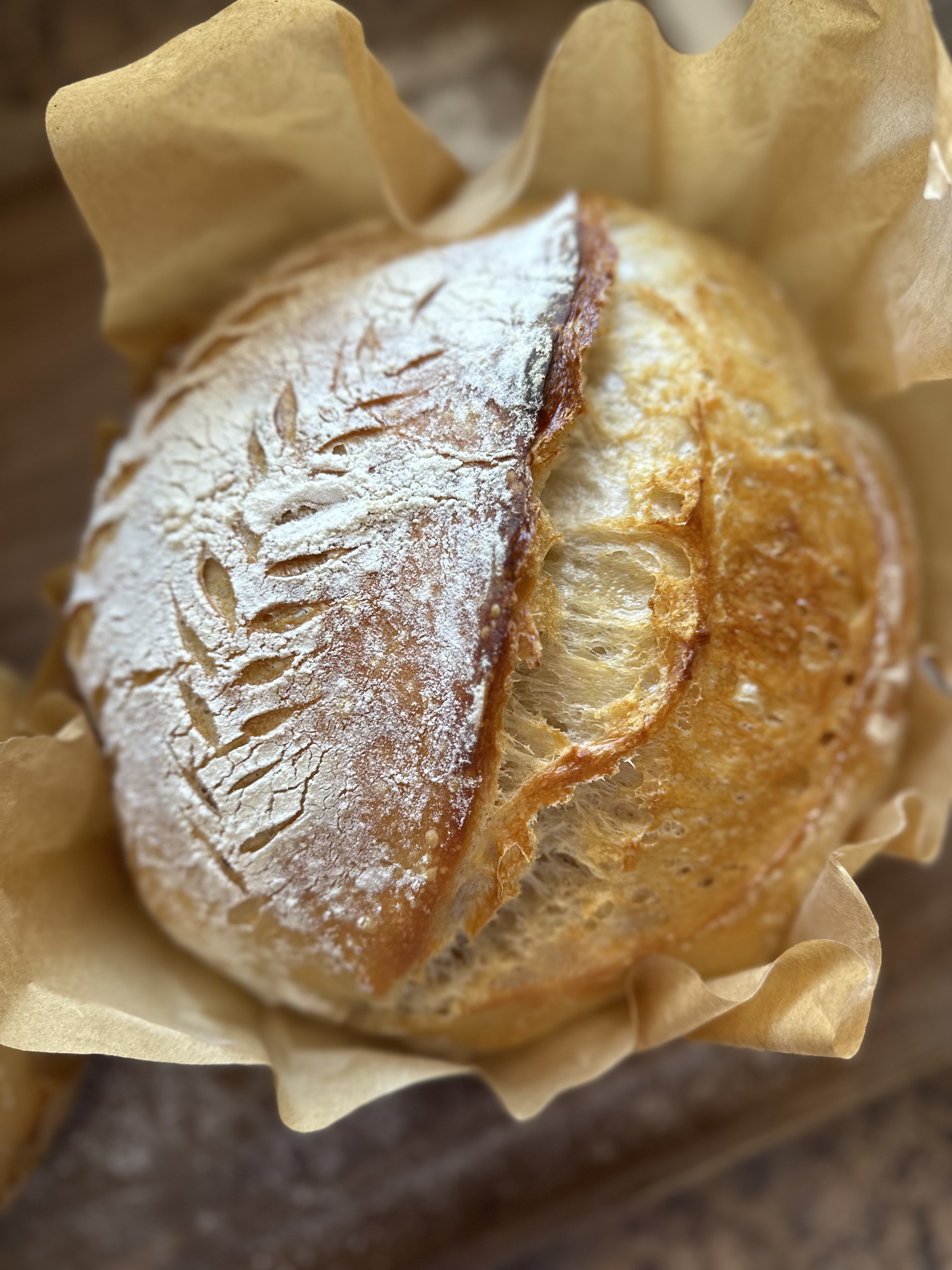 Sourdough Artisan Boule (whole —not sliced)