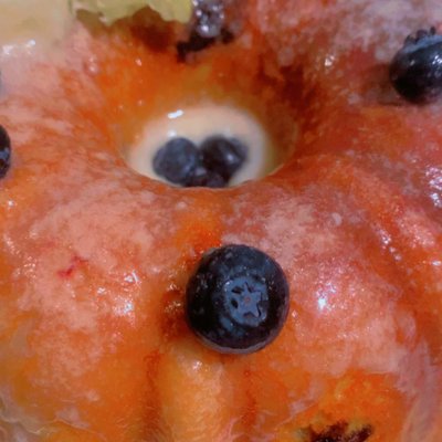 Lemon 🍋 Blueberry 🫐 Mini Bundt Cake 