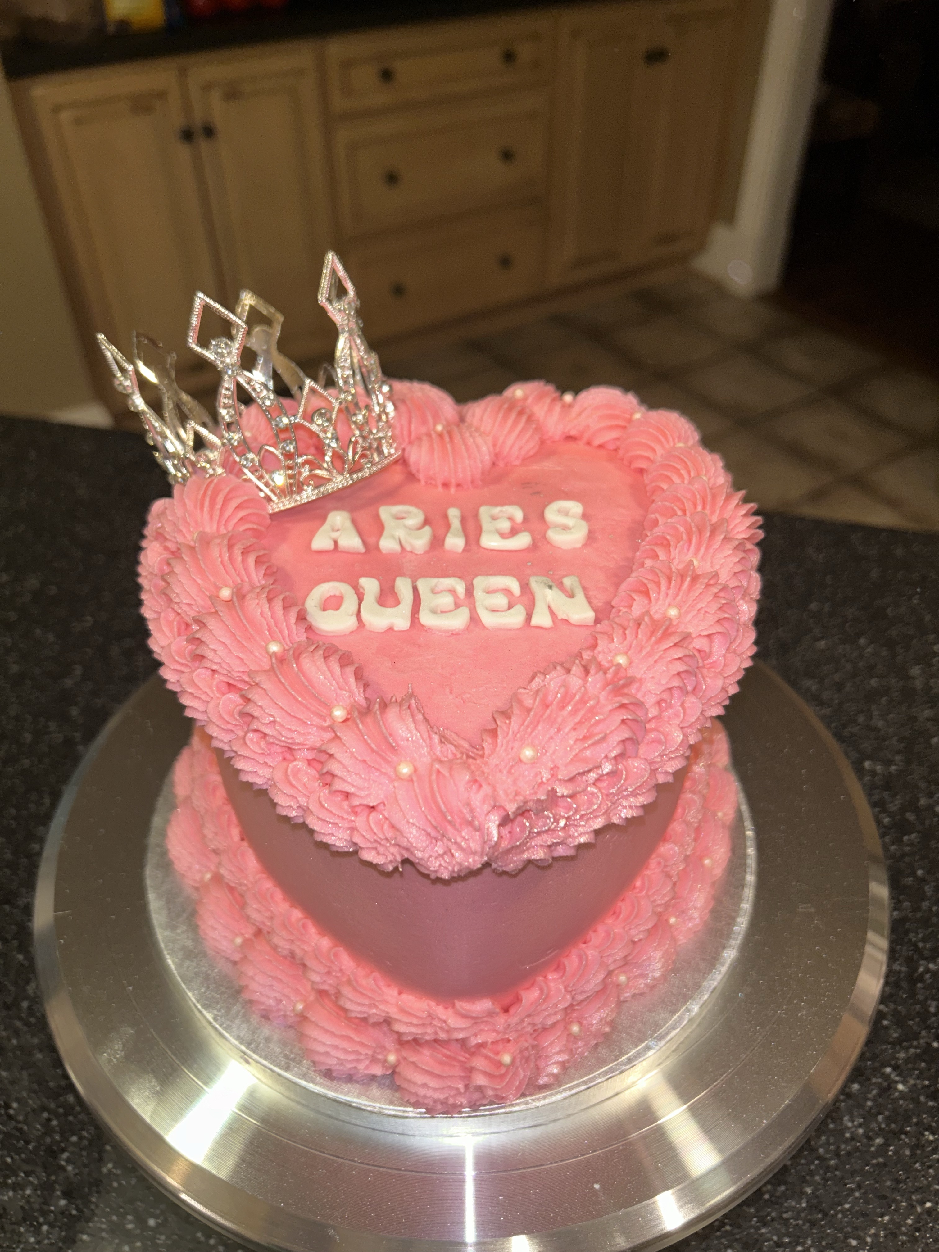 6inch 2 Layer Heart Cake